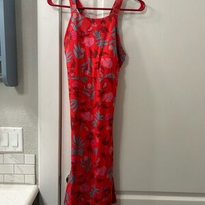 Patagonia Red Floral Dress